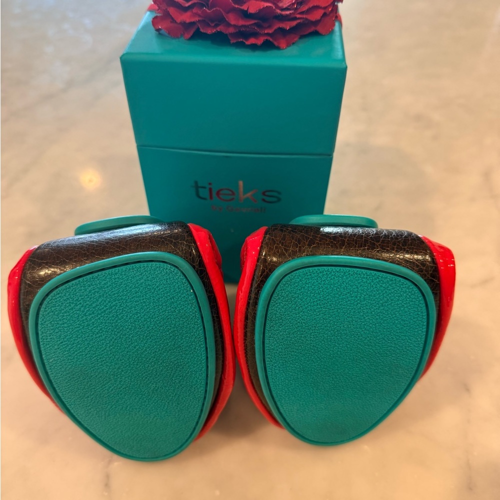 Tieks Razzleberry Patent Leather Flats - Picture 3 of 5